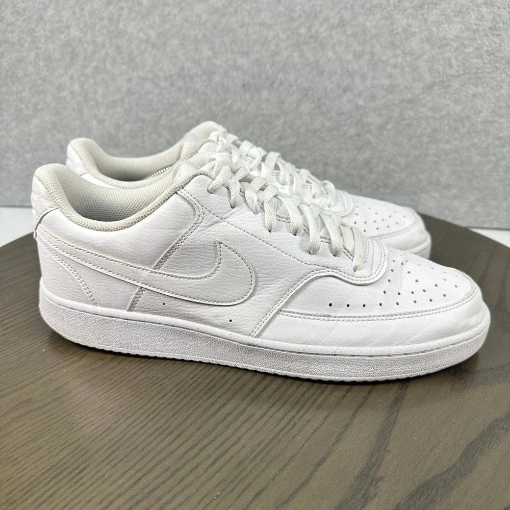 Nike Court Vision Low Next Nature Shoes Mens 12 White DH2987-100